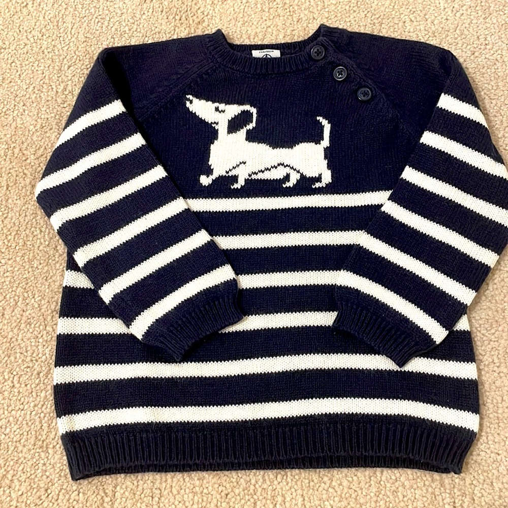 Toddler Boy Petit Bateau Sweater. 24 months